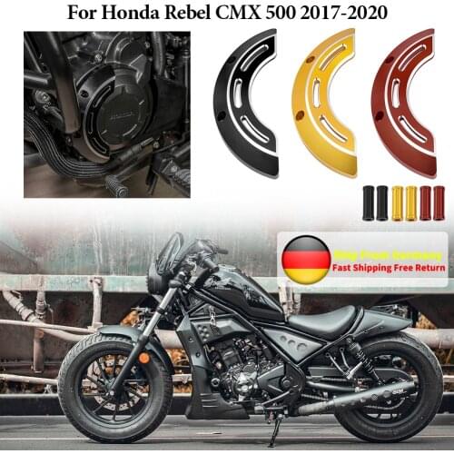 Left Engine Stator Case Cover Frame Slider Crash Pad Protector For Honda Rebel CMX 300 500 CMX300 CMX500 2017 2018 2019 2020 New