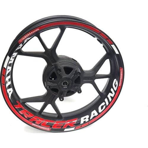 New high quality Motorcycle Wheel Sticker stripe Reflective Rim For Yamaha MT-09 MT09 MT07 MT10 TRACER