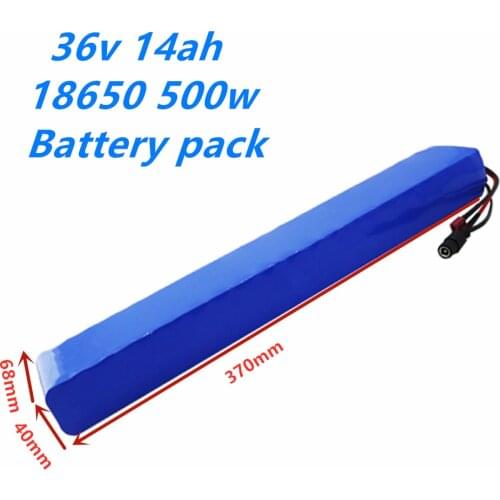 Aleaivy New 36V Battery 10s4p 14Ah 36V 18650 Battery Pack 250W 350W 42V 14000mah Electric Bicycle / Scooter / Fiidao D4s, etc