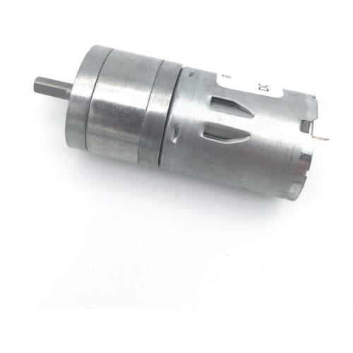 6V 12V 24V DC Gear Motor 4mm Shaft Electric Mini Micro Metal Gear Motor 12-1360 RPM High Torque 370 DC Gear Motor