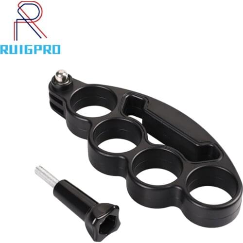 Selfie Mount Ring Finger Grip Bracket Monopod for Gopro Go Pro Hero 9 8 7 6 5 4 3 2 Xiaomi Yi 2 II 4K 4 K SJ Cam SJ4000 Eken H9