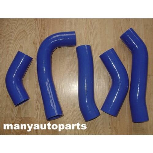 SILICONE INTERCOOLER TURBO HOSE KIT FOR TOYOTA SUPRA MK3 MA70 7MGTE BLUE