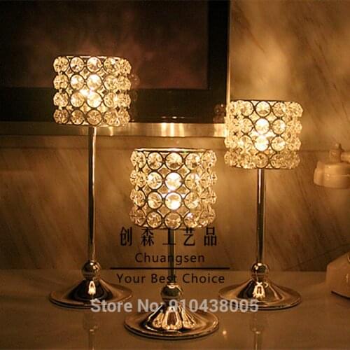 Party Decoration Candle Holder Wedding Decoration Table Centerpiece Metal Candlestick Home Decor Christmas Candle Holders