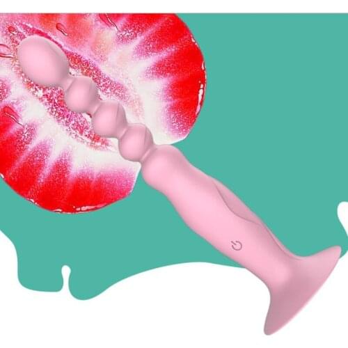 Vibrator Anal Beads prostata massage G Spot Stimulation USB Recharging 10-speed vibration plug anal sex toys for men