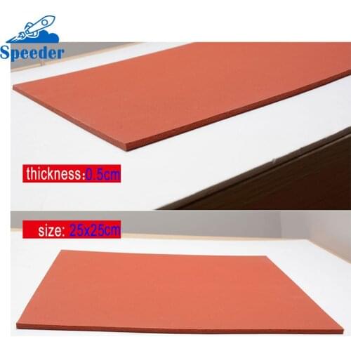 250*250mm Heat Insulation Pad Silicone Mat for LCD Touch Screen Repair Separator Station BGA Soldering Maintenance Platform