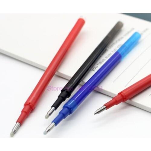 500pcs/lot Magic Erasable Pen Refill 0.7mm Blue Ink Gel Pen Refill For Writing Pen Stationery Office School Supplies