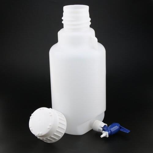 1.3 Gallon Water Bottle With Big Cap Faucet Spigot HDPE Dispenser 5L