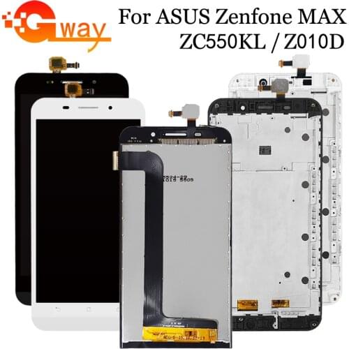 For ASUS Zenfone MAX ZC550KL Z010D LCD Display Touch Screen Assembly With Frame For ASUS Zenfone MAX ZC550KL LCD+Tools