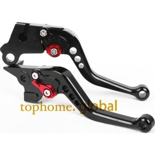 For Honda CBR 600 F2 F3 F4 F4i 1987 - 2007 Motorcycle Accessories CNC Short Clutch Brake Levers Black Handlebar 1991 1992 1993