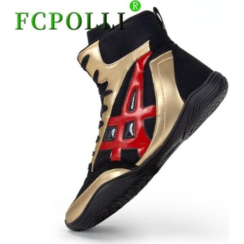 FCPOLLI Wrestling Shoes