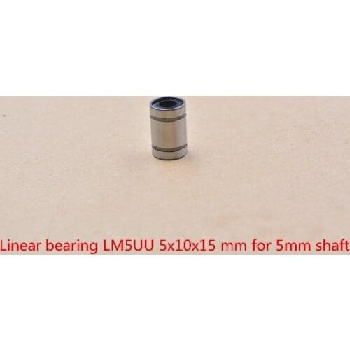 LM5UU 5mmx10mmx1 linear ball bearing bush bushing for rod round shaft 1pcs
