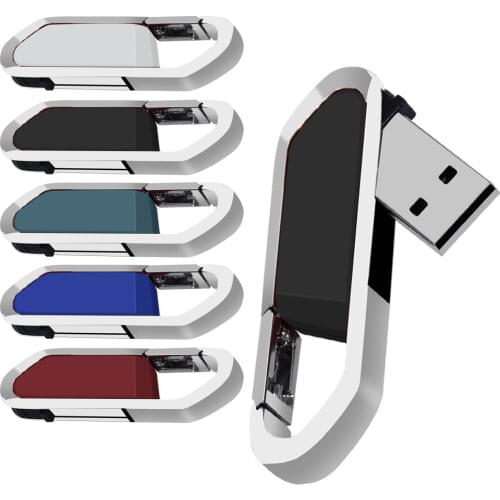 Metal waterproof cle usb flash drive 32GB 16GB pendrive 128GB 64GB pen drive 8GB flash usb 2.0 memoria usb stick key Custom logo