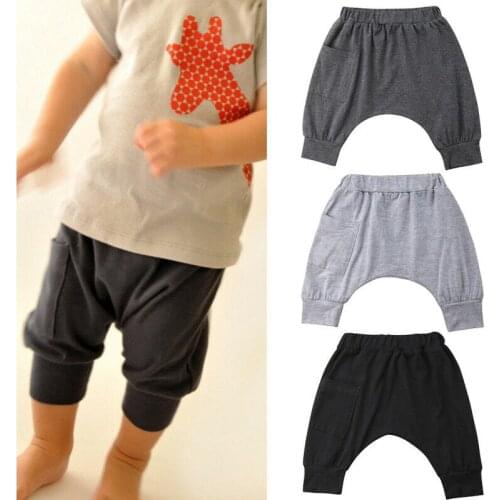 Fashion Toddler Baby Kids Boy Cotton Bottom Panty Pants Legging Trousers Jogger Baby Boy Clothes