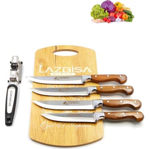 Sürmene Knife Chef Knife Set Kitchen Knife Set Meat Bread Vegetable Fruit Knife