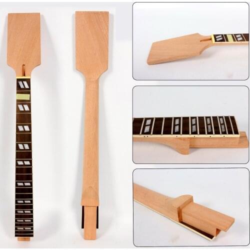 Mahogany Electric Guitar Neck Solid Wood Truss Rod 22 Fret 24.75 Inch New