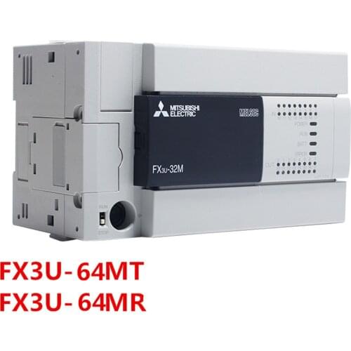Original PLC FX3U-64MR/64MT/ES-A Programmable Controller FX3U-64MR/ES-A FX3U-64MT/ES-A