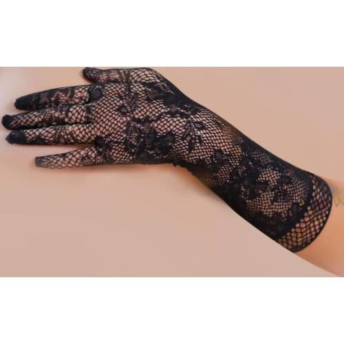 Transparent Lace Elastic Gloves Bride Long-sleeve Gloves Mesh Liturgy Gloves Sexy Erotic Gloves Bdsm Bondage Sexy accessories