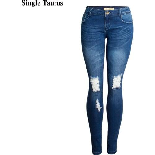 Low Waist Skinny Jeans Women Moustache Effect Distressed Vintage Womens Jeans Office Lady Causal Preppy Denim Women Clothes 2021