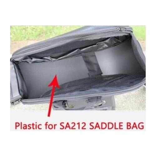 2x SA212 motorcycle side bag helmet bag 'in plastic
