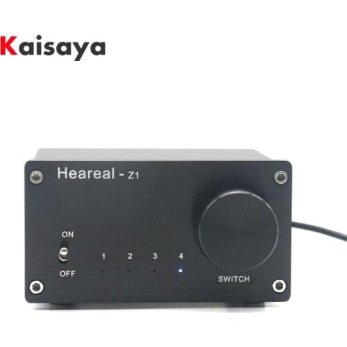 4 Input 1 Output/ 1 Input 4 Output Two-way Audio Signal 4 channels stereo Switcher Splitter Selector with RCA AC100V-240V l1-002