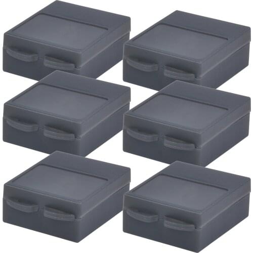 6pcs Camera Battery Storage Case for Gopro Hero 9 Battery Protective Battery Box for GoPro Hero 9 Go Pro Hero9