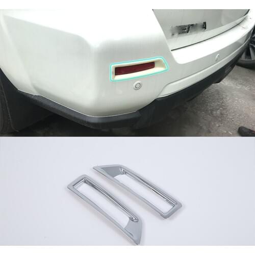 ABS Chrome Car Exterior rear foglight Cover Trim For Nissan 2018 TERRA