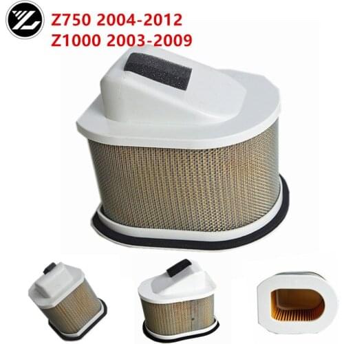 Motorcycle accessories air filter removal Air Filter Cleaner for kawasaki Z1000 ZR1000 2003-2009 Z750 2004-2012