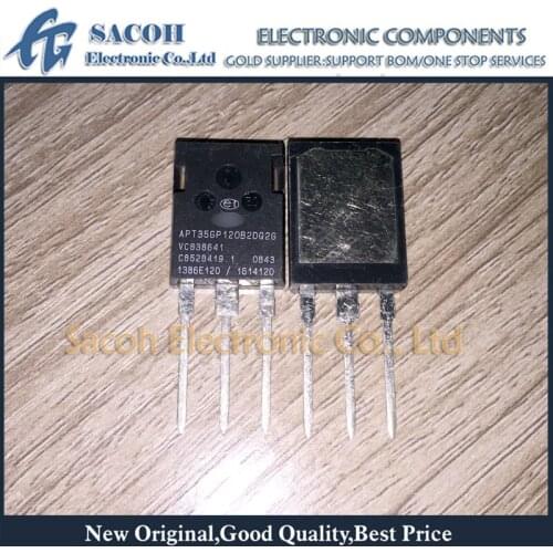 Free Shipping 10Pcs APT35GP120B2DQ2G APT35GP120B2DF2G APT35GP120B2D2G TO-247MAX 35A 1200V