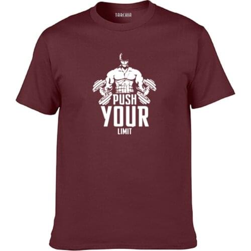 TARCHIA Free Shipping T Shirt High-Quality Cool Male Tee Short Sleeved Mens Women Casual T-shirt Fitness Sport Logo