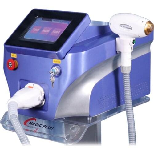 Free Shipping Newest Portable 808nm Diode laser machine for hair removal & skin rejuvenation/chassis 808nm hair removal machine