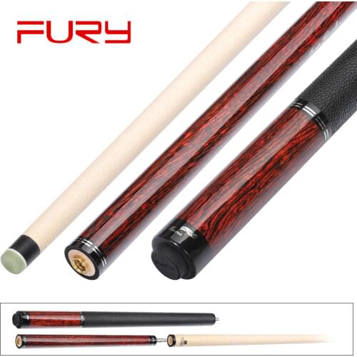 FURY JBC Series Billiard 3 Pieces Punch&Jump Cue Stick 13mm Tip G10 Tip ZRB Shaft PU Wrap Professional Billar Break& Jump Cue
