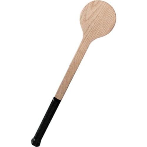 Tennis Racket Wooden Spoon Dessert Batting Training Tool Accurately Hit Durable Wooden Tennis Spoon