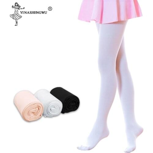 Children Girls Ballet Dance Tights Kid Adult Nylon Leggings Gymnastics Professional Dance Ballet Pantyhose 80D 90D Soft Tights