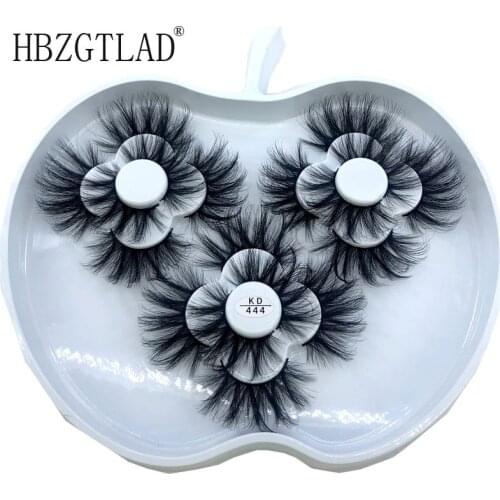 HBZGTLAD 9 pairs natural false eyelashes fake lashes long makeup 3d mink eyelashes eyelash extension mink eyelashes for beauty