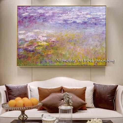 Best home Decorative Hand Painted Landscape Oil Paintings flower Paintings Wall Painting landscape Canvas paintings for bedroom