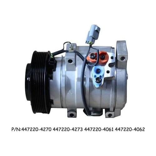 Compressor 447220-4270 447220-4273 447220-4061 447220-4062 12V Fit for Toyota Solara SE Convertible 2-Door 2.4L 2362CC l4 2008