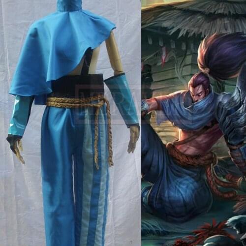 LOL Yasuo the Unforgiven Cosplay Costume Custom Any Size