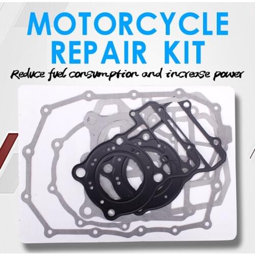 Motorcycle Complete Engine Gasket Cylinder Cover Bottom Overhaul Pad Gasket Set For Honda Steed400 Steed600 Thunder 400