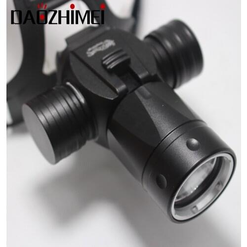 5000 lumen XML L2 scuba diving Headlights Underwater 18650 Fishing Fill light yellow/White light LED torch Waterproof headlight