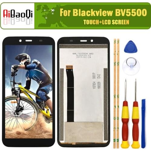 New Original LCD&Touch screen Digitizer display Screen module accessories Assembly Replacement For Blackview BV5500/BV5500 Pro