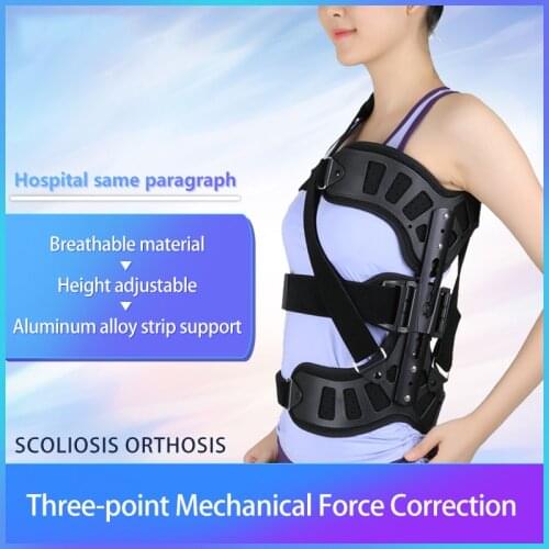 New Adjustable Scoliosis Posture Corrector Adjustable Spinal Auxiliary Orthosis For Back Postoperative Recovery Men And Women