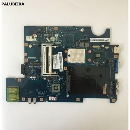 PALUBEIRA High quality NAWA2 LA-5972P for Lenovo Ideapad G555 laptop Motherboard mainboard Socket S1 DDR2 100% Fully Tested