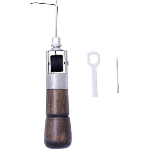 Popular DIY Leather Craft Tool Carving Wax Line Leather Hand Awl Art Needle Sewing Machine