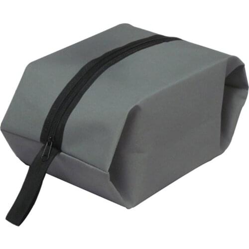 Portable Waterproof Travel Shoe Bag Nylon Organiser Closet Storage Pouch Oxford Cloth Dust-proof Home Zipper Shoes Sorting Bags