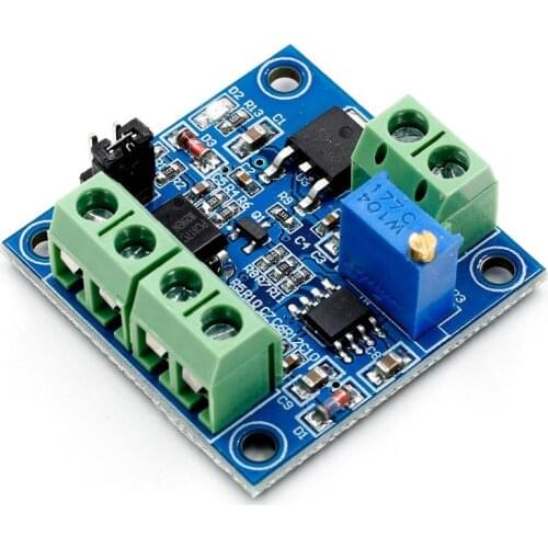PWM to Voltage Converter Module 0%-100% to 0-10V for PLC MCU Digital to Analog Signal PWM Adjustabl Converter Power Module
