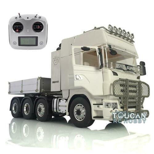 1/14 Metal 6*6 LESU Chassis Hercul Sca Tractor Truck Radio Sound Hopper Car THZH0975-SMT2