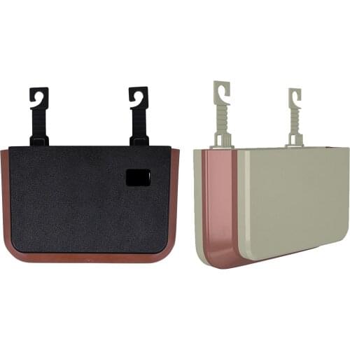 Waterproof Hanging Car Trash Can Organizer Storage Pockets Container