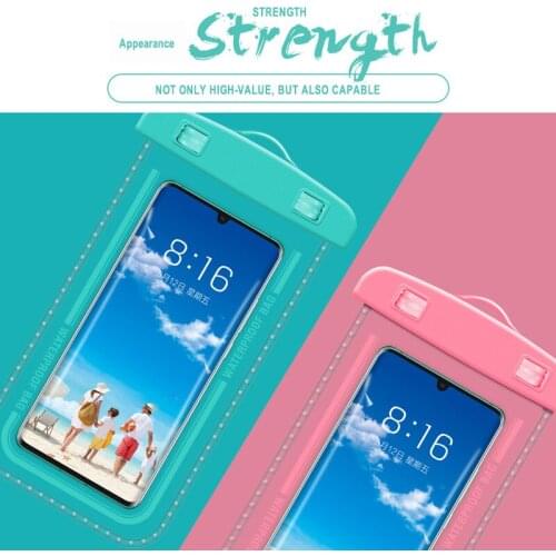Waterproof Phone Suitable For 99% Models Of Mobile Protective Cover Large Transparent Swimming Mobile Phone Waterproof Bag
