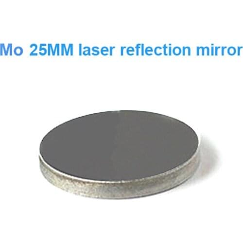 CO2 Laser Reflect Mirror Mo Laser Reflection Mirror for Laser Engraver Machine 25mm Diameter