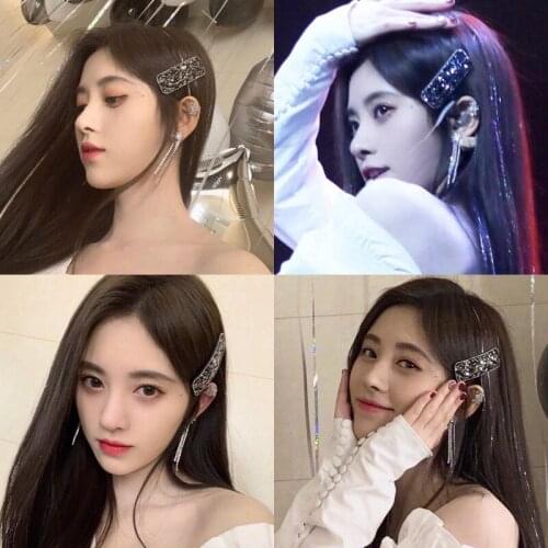 1pcs Popular Rhinestone Hair Clips Fashionable Woman Summer Hair Accessories Hairpins BB Clip Styling Tools Barrettes Headwear